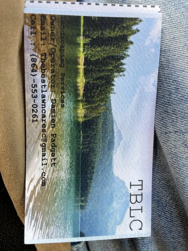 Affordable lawn care service for beautiful yards in Anderson, SC by TBLC Lawncare