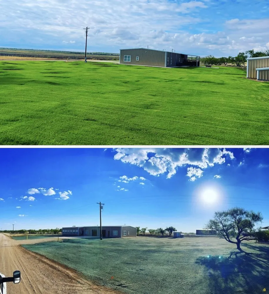 Local yard maintenance in San Angelo, TX by TBW Hydromulching