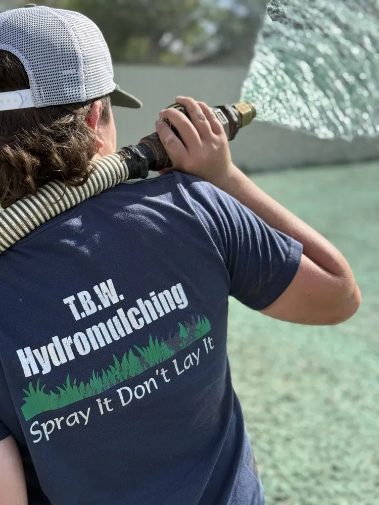 Top-rated garden landscaping in San Angelo, TX - TBW Hydromulching