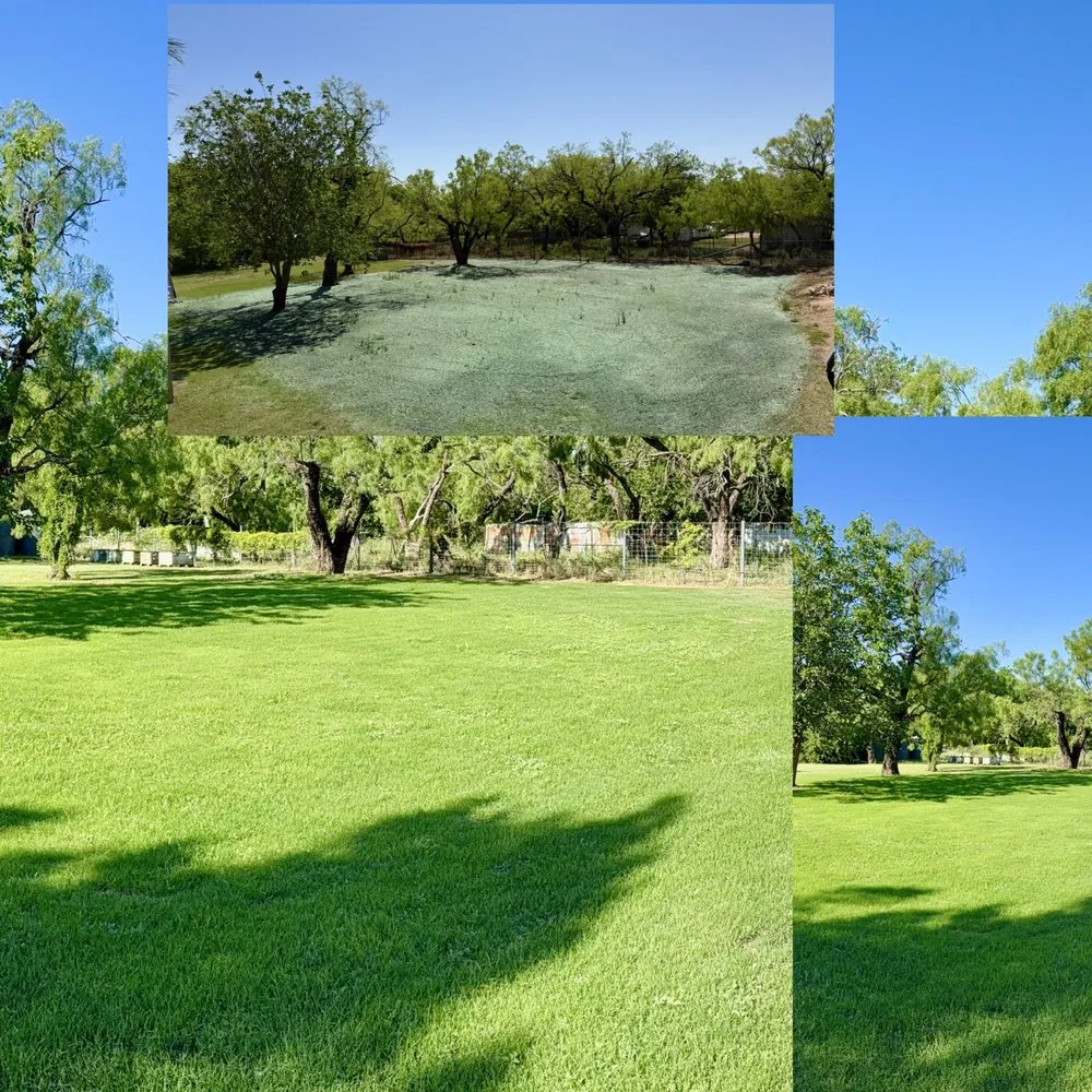 Top-rated landscape installation in San Angelo, TX by TBW Hydromulching