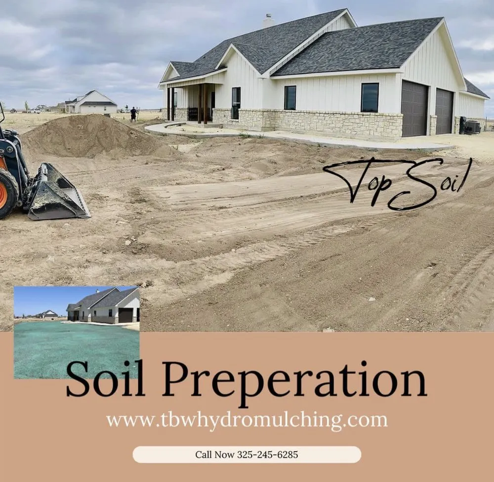 Custom lawn mowing service experts serving San Angelo, TX - TBW Hydromulching