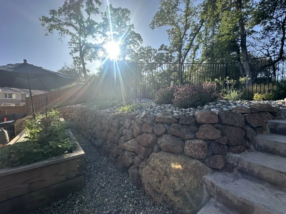 Affordable yard maintenance with custom design in Shingle Springs, CA by TC Landscape Construction