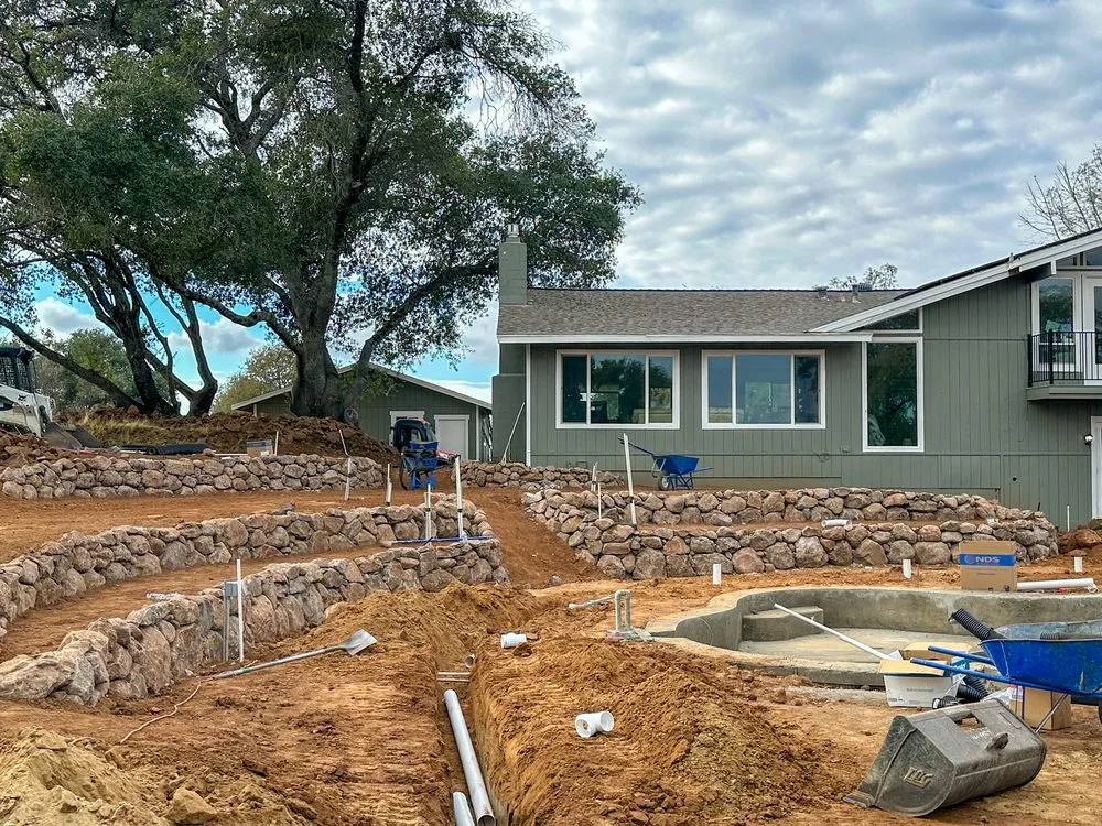 Local landscape installation in Shingle Springs, CA by TC Landscape Construction