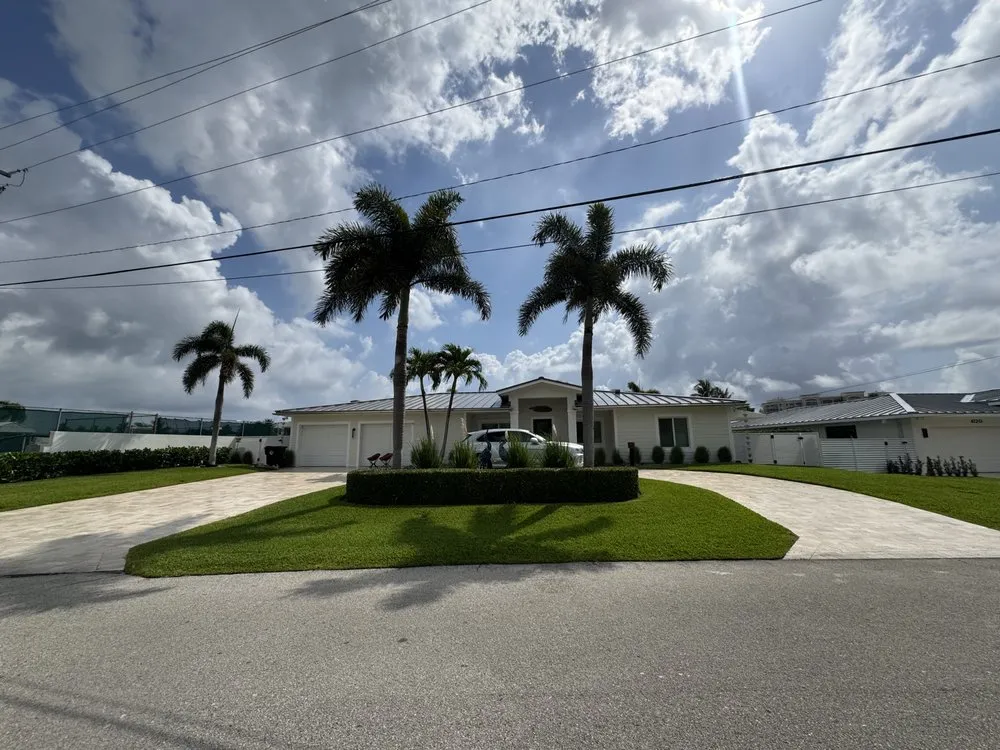 Affordable lawn mowing service with custom design across Pompano Beach, FL - T&C Landscapes