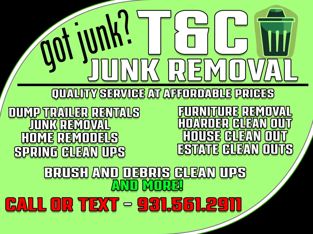 Top-rated lawn care service in Clarksville, TN by T&C Lawn Care & Junk Removal