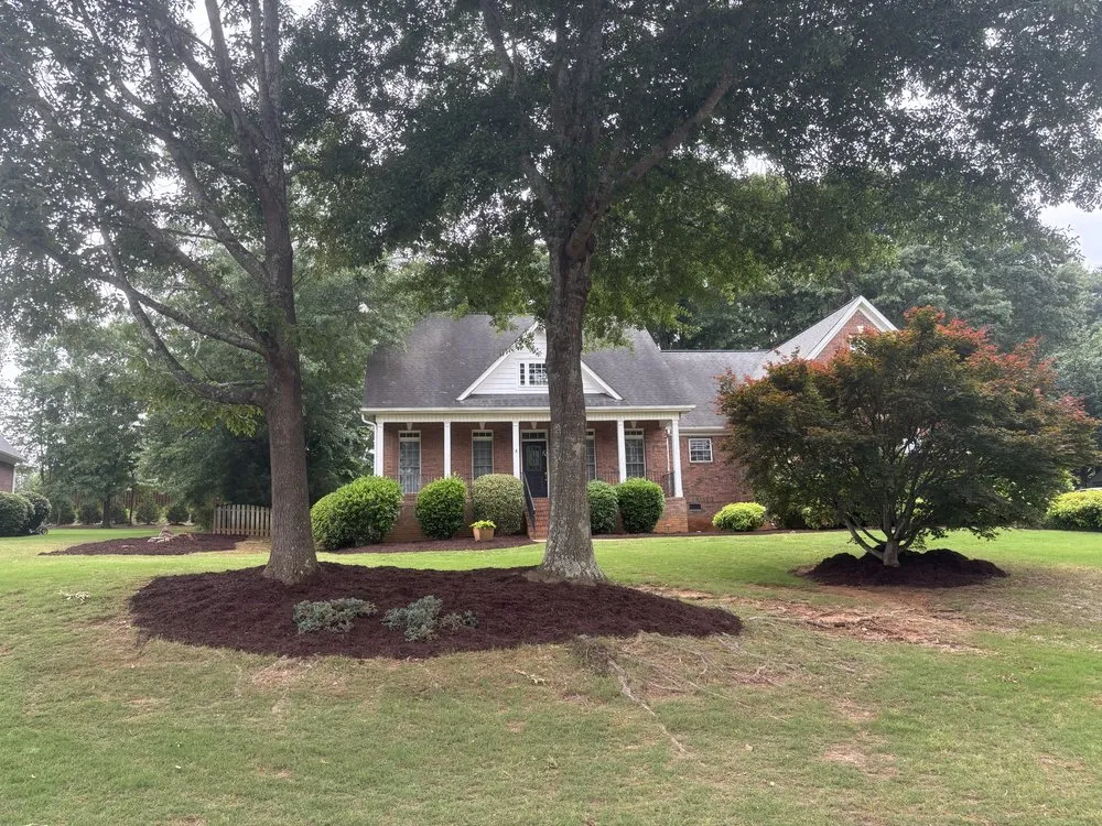 Professional garden landscaping near you in Greer, SC by TC Mulching