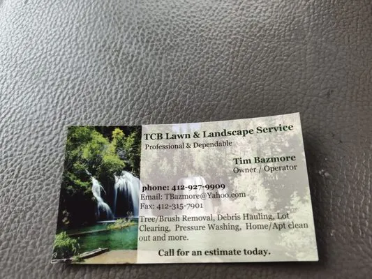 TCB Lawn & Landscape Service