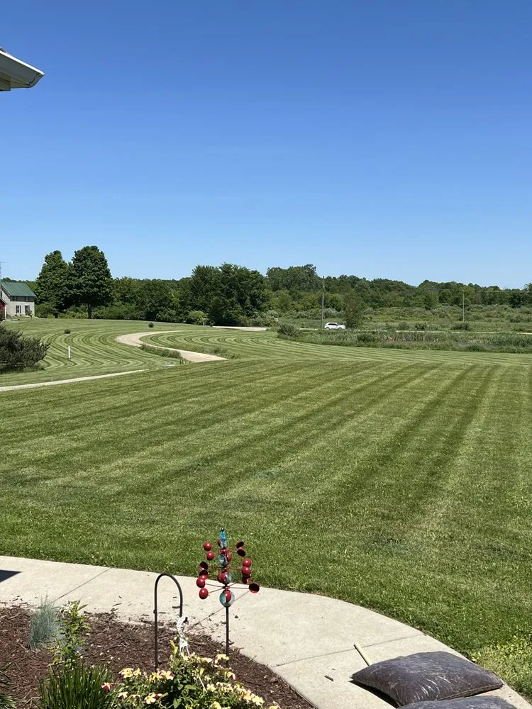 Custom yard cleanup service for year-round maintenance in Metamora, MI by TCB Mows