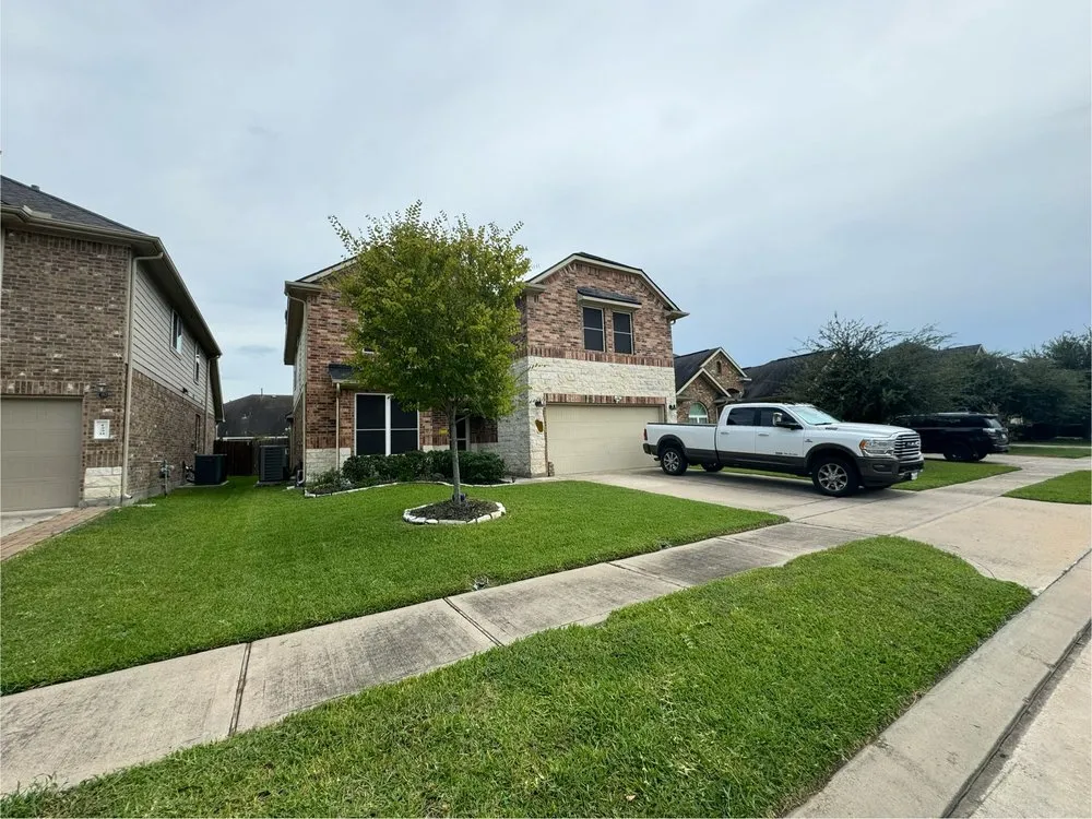 Reliable lawn mowing service for year-round maintenance in Houston, TX by TCD Lawn Care