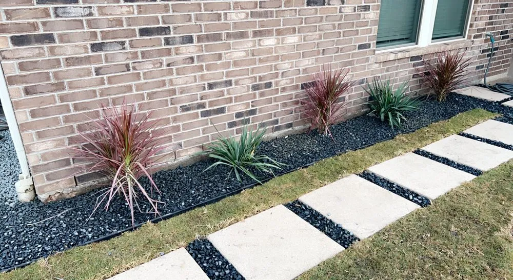 Affordable yard maintenance for beautiful yards in Houston, TX by Tce Hardscape & Design