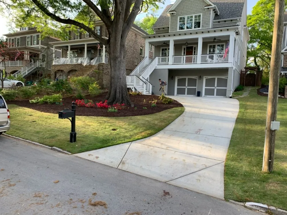 Custom landscape design in Douglasville, GA by TCJ Lawncare