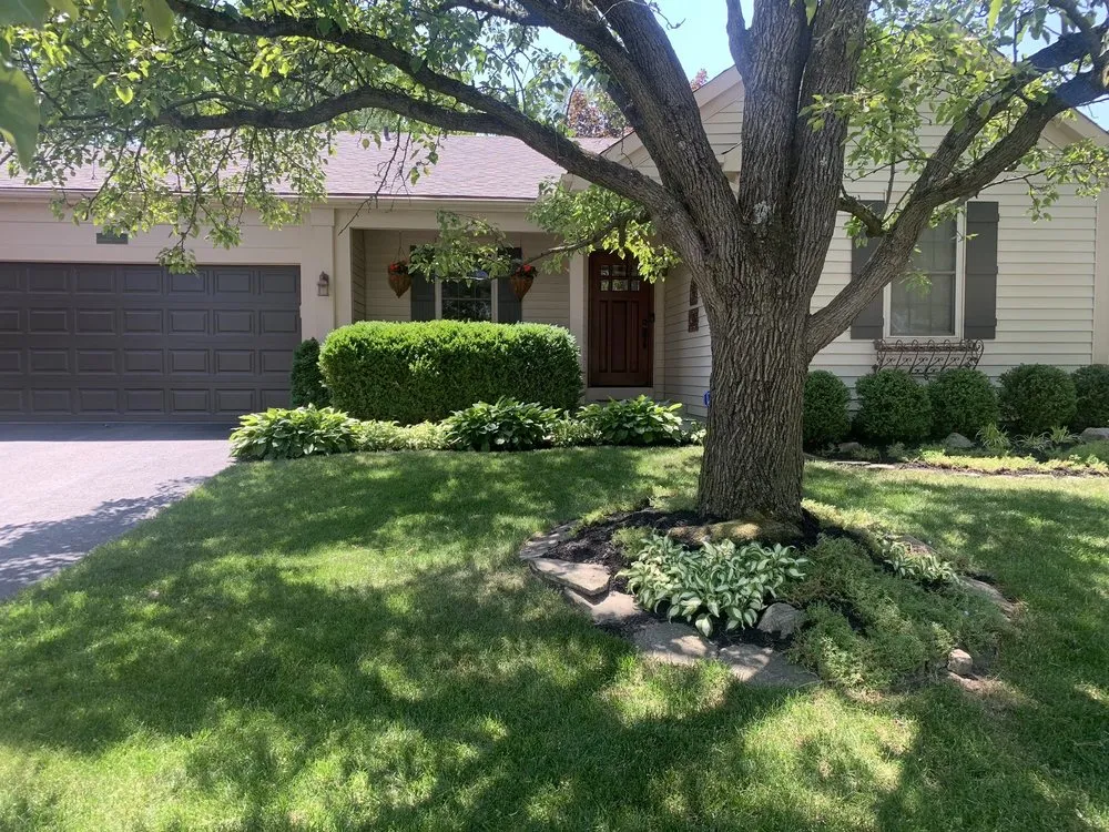 Affordable outdoor landscaping for homes in Whitehall, OH by TCT Property Enterprises