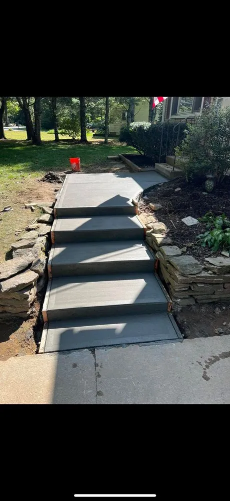 Professional landscape design for residential properties across Mooresville, NC - T&D Concrete & Landscapes