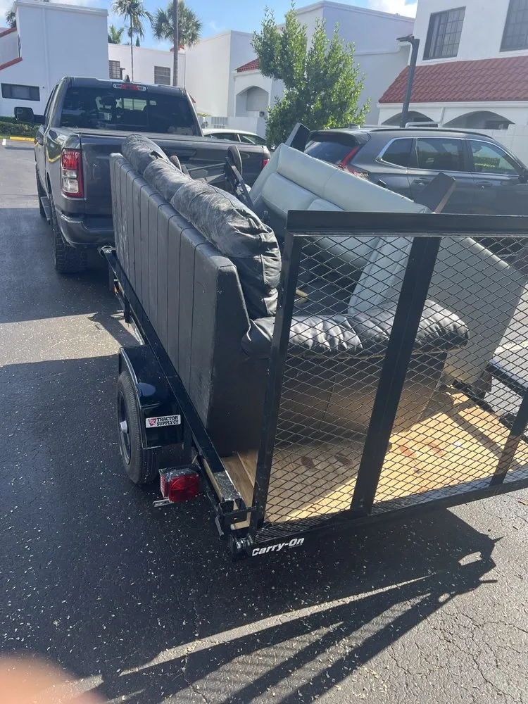 Reliable garden landscaping experts serving West Palm Beach, FL - TD Custom junk removal Services