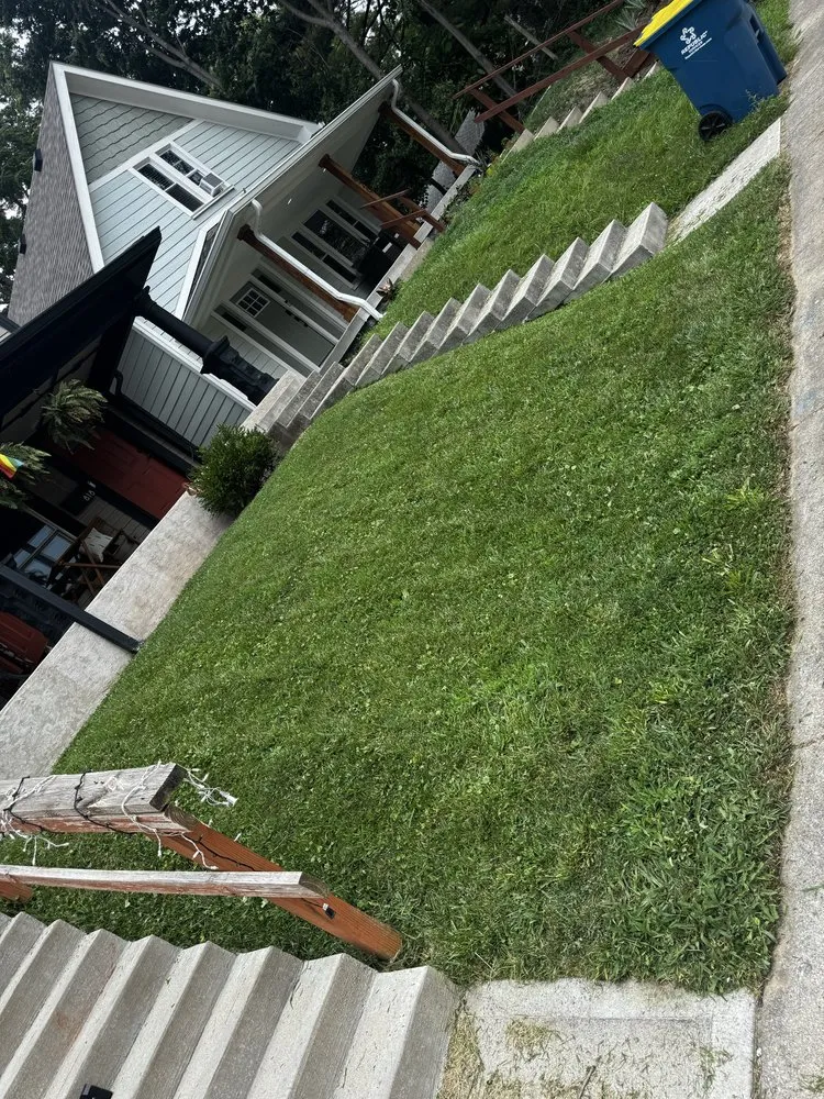 Expert lawn mowing service for homes in Indianapolis, IN by TD Green & Clean