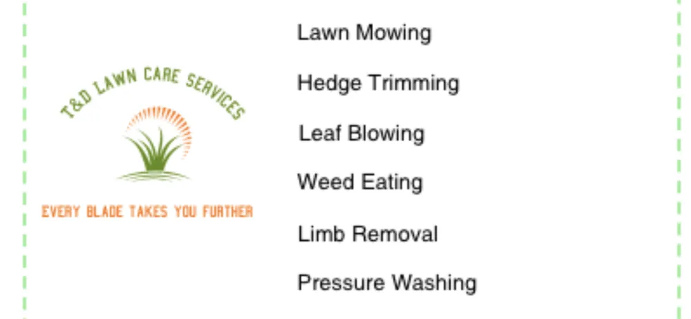 Top-rated lawn care service in Temple, GA by T&D Lawn Care Services