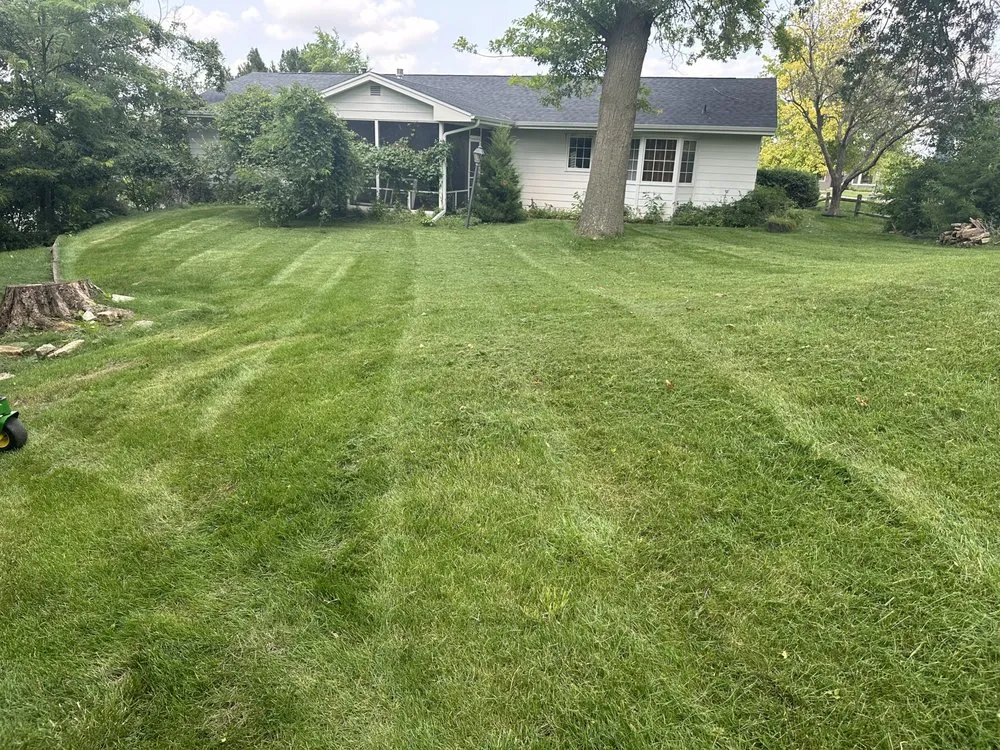 Reliable yard cleanup service in Marion, IA by T&D Lawncare