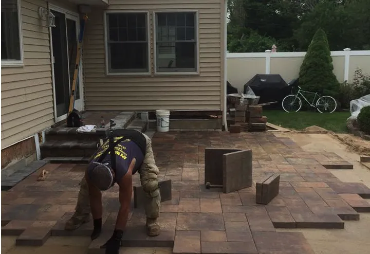 Expert landscape installation in Greenvale, NY by TD Masonry and Landscaping