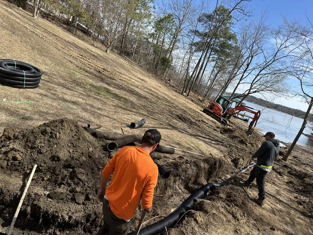 Professional garden landscaping for outdoor upgrades across Greenwood, SC - TD TREE AND CONCRETE