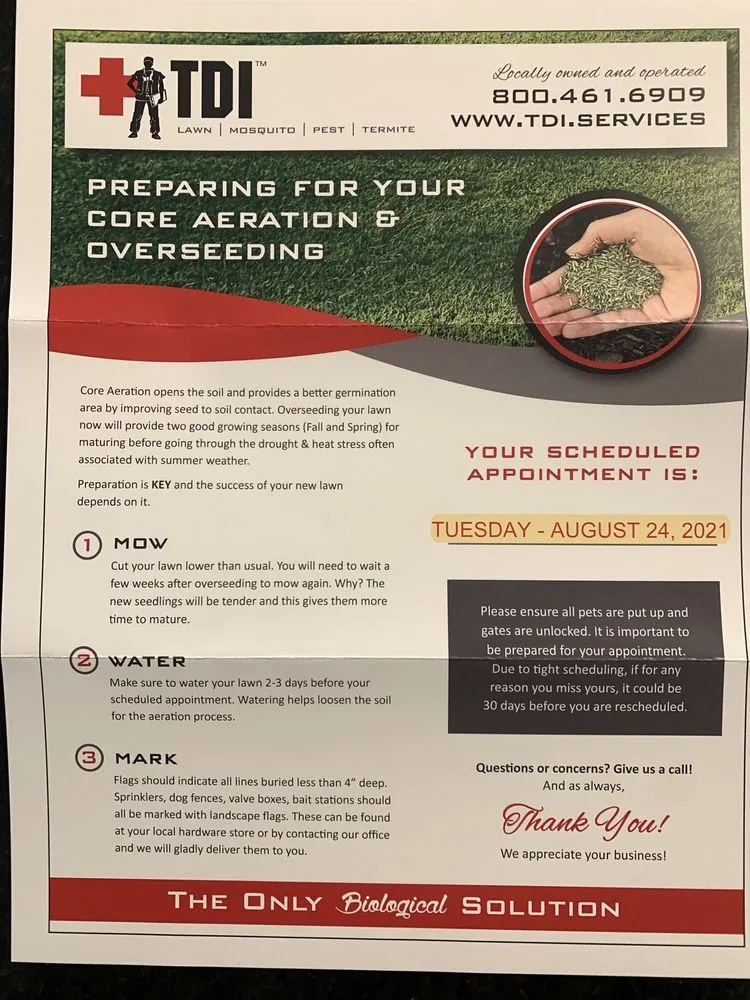 Local landscape installation in Madison, AL by TDI Services