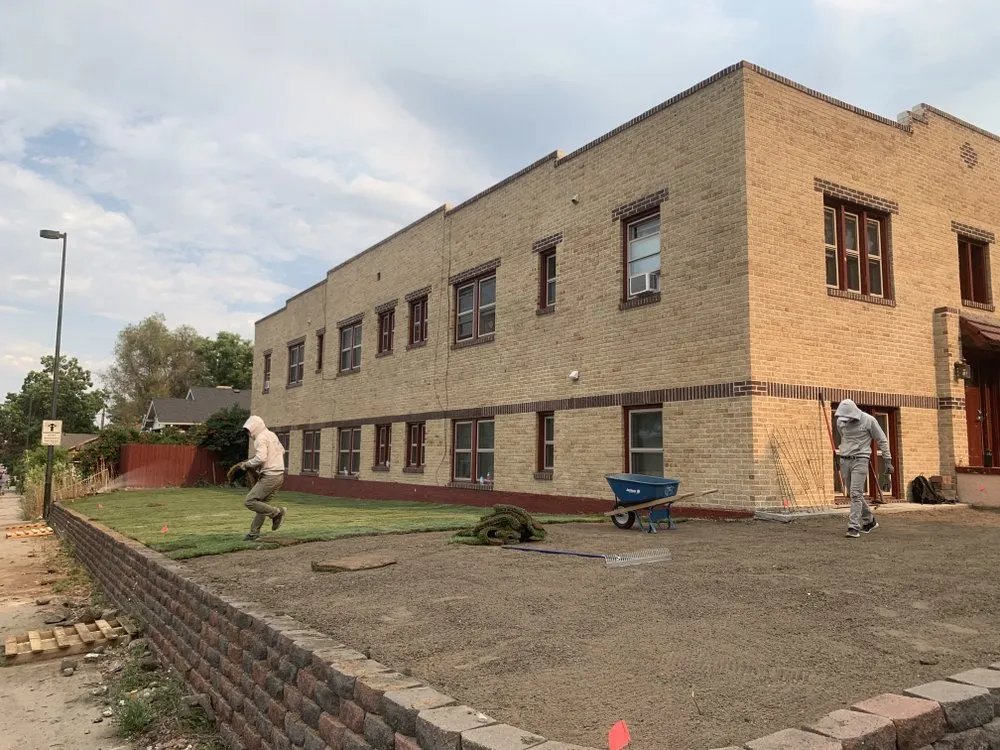 Custom landscape design for beautiful yards in Sheridan, CO by TDK LANDSCAPING