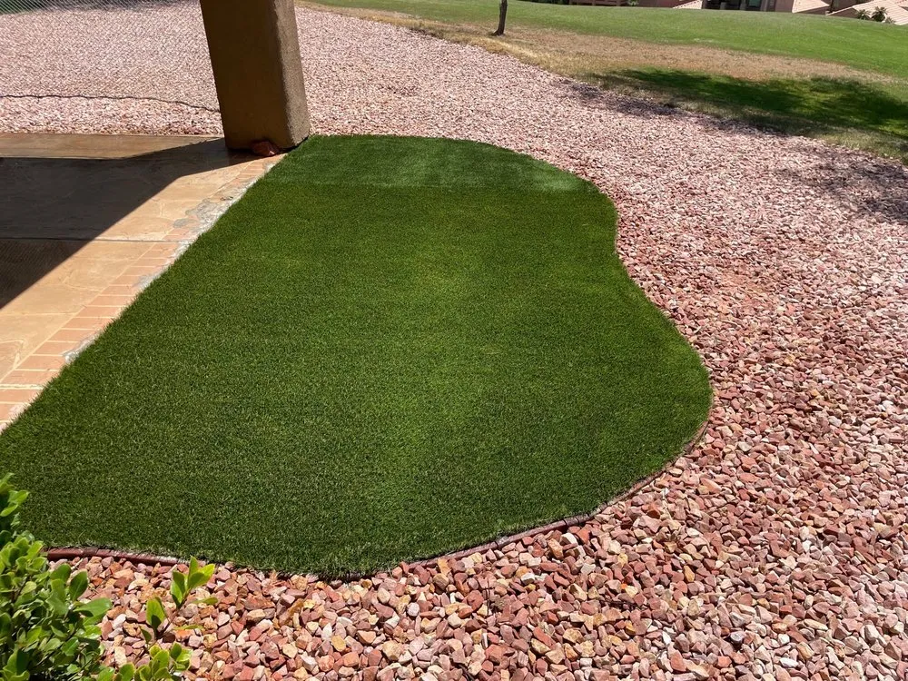 Professional landscape design for residential properties in Mesquite, NV by TDR Landscaping