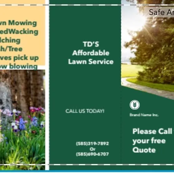 Expert outdoor landscaping experts serving Rochester, NY - TD's Affordable Lawn Service