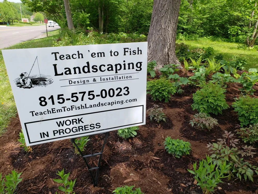 Custom outdoor landscaping in Sycamore, IL - Teach 'em to Fish Landscaping