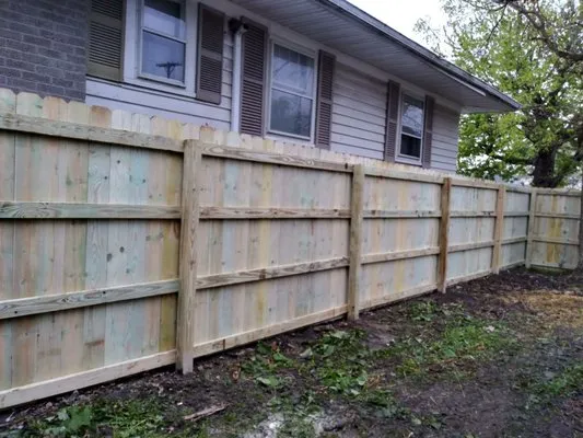 Teacher's Landscaping and Fence