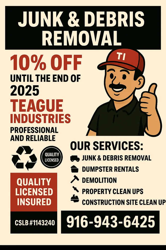 Trusted landscaping services in Cameron Park, CA - Teague Industries