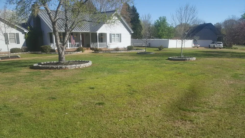 Affordable residential landscaping near you in Townville, SC by Team Blackwell