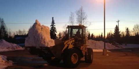 Custom landscape installation in Anchorage, AK by Team Hale