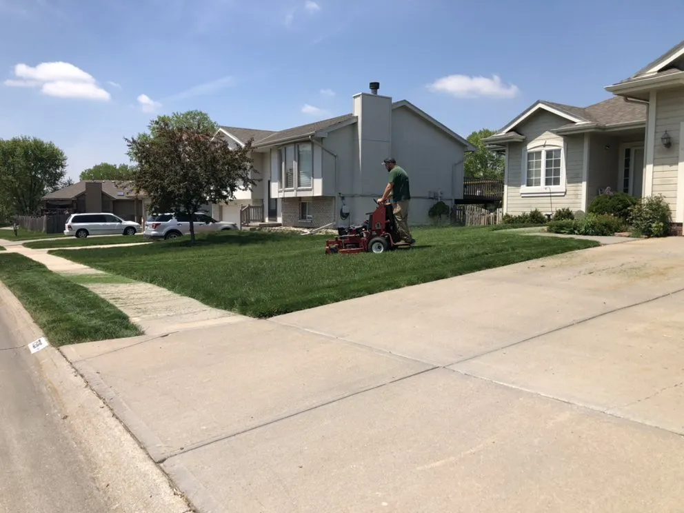 Professional lawn care service in Omaha, NE by Team Kilian Services