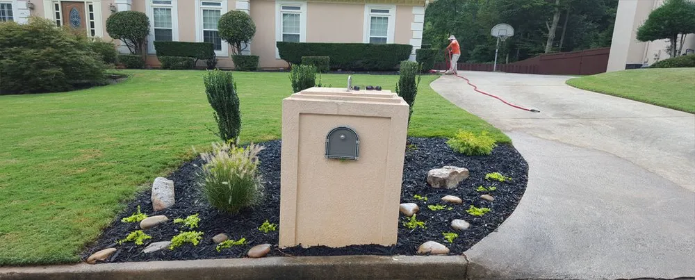 Affordable landscape installation for beautiful yards in Atlanta, GA by Teamscapes Landscape Services