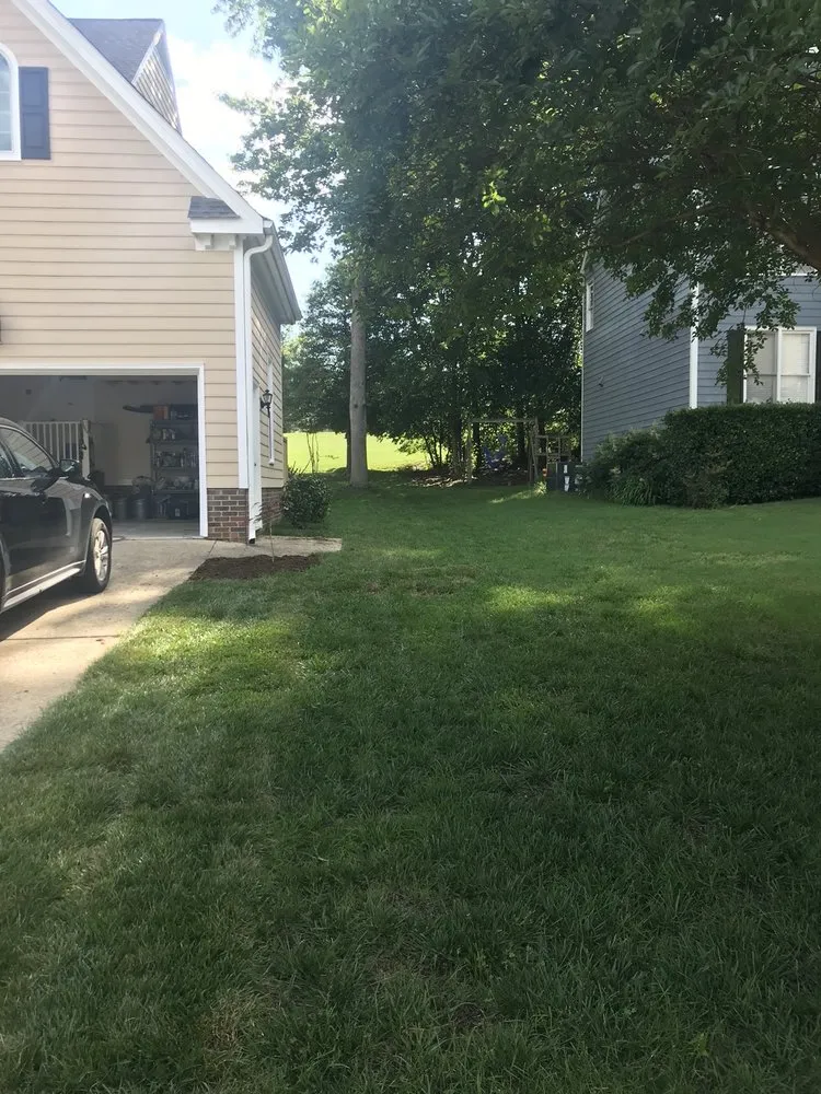 Local landscape design with custom design in Raleigh, NC by Teasley Lawn Care Services