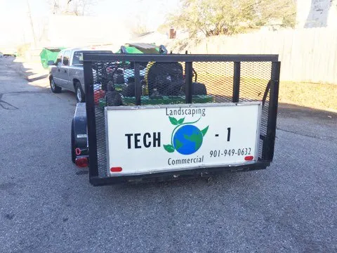 Local outdoor landscaping with custom design across Cordova, TN - Tech1 Lawn Care