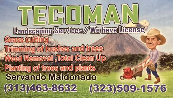 Tecoman Landscaping Services Logo