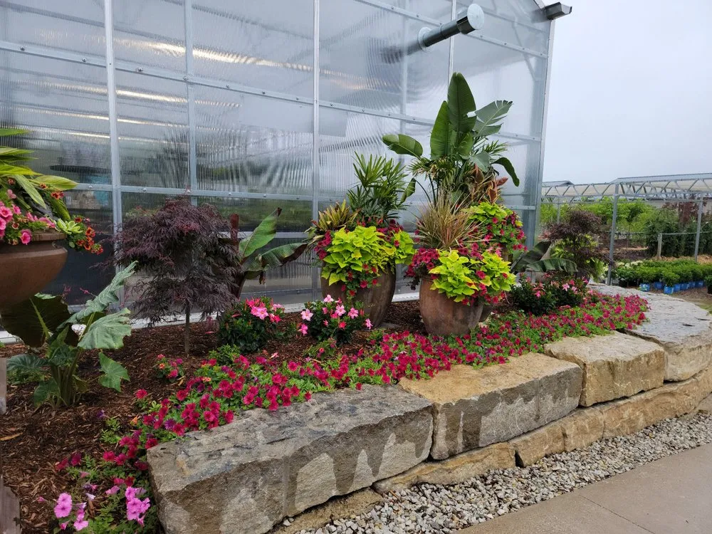 Top-rated garden landscaping in Cumming, IA by Ted Lare Design Build & Garden Center