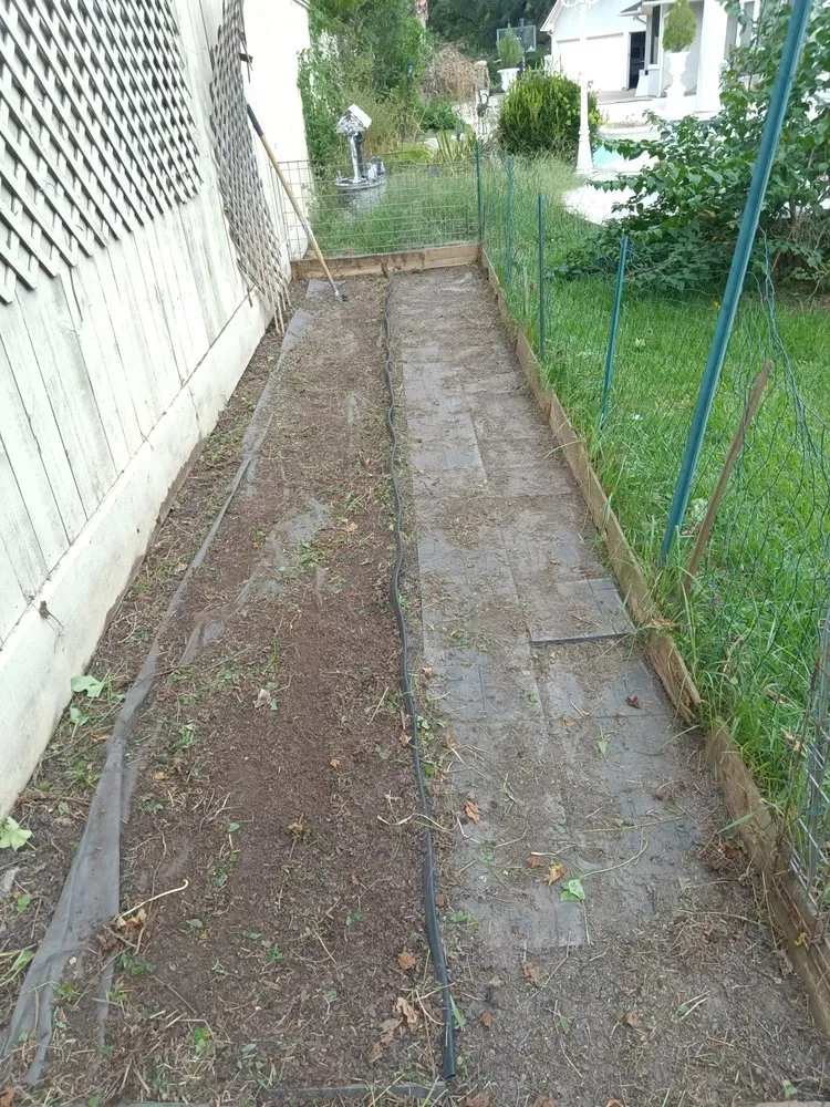 Local landscape installation in Houston, TX by Teds Lawn Care