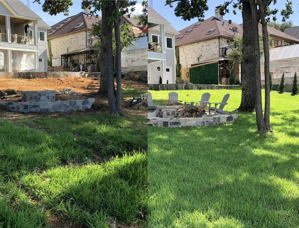 Custom residential landscaping for year-round maintenance across Bullard, TX - Tee to Green Lawn and Landscape