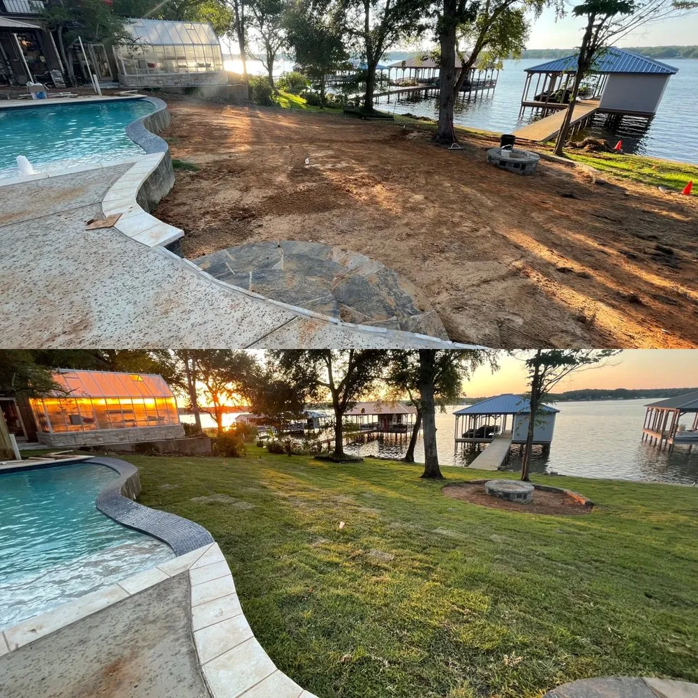 Custom lawn mowing service in Bullard, TX - Tee to Green Lawn and Landscape