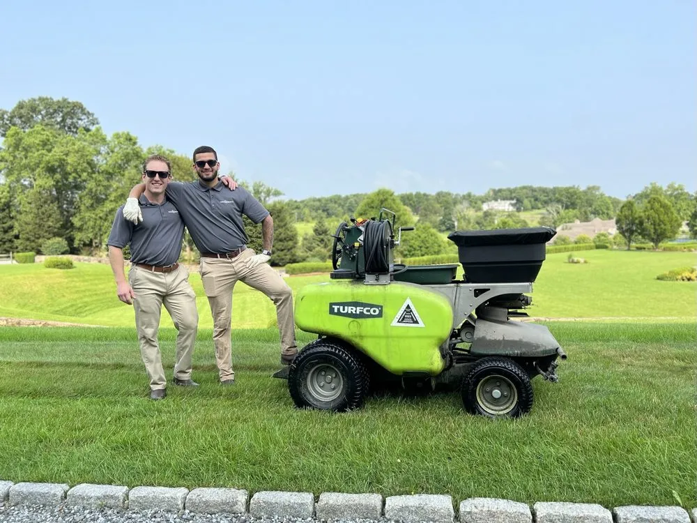 Custom lawn care service in Norwalk, CT by Teed & Brown