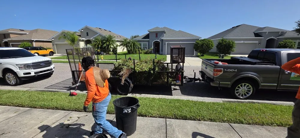 Affordable outdoor landscaping in West Palm Beach, FL by Tee's Affordable Lawn care