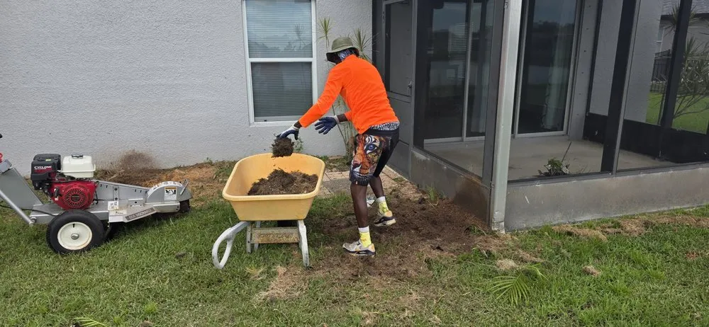 Reliable landscape installation with custom design in West Palm Beach, FL by Tee's Affordable Lawn care