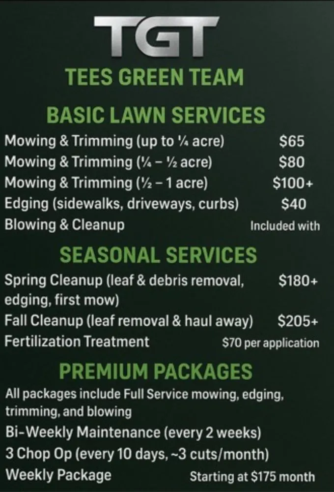 Trusted landscaping services for outdoor upgrades across Brooklyn, OH - Tees Green Team