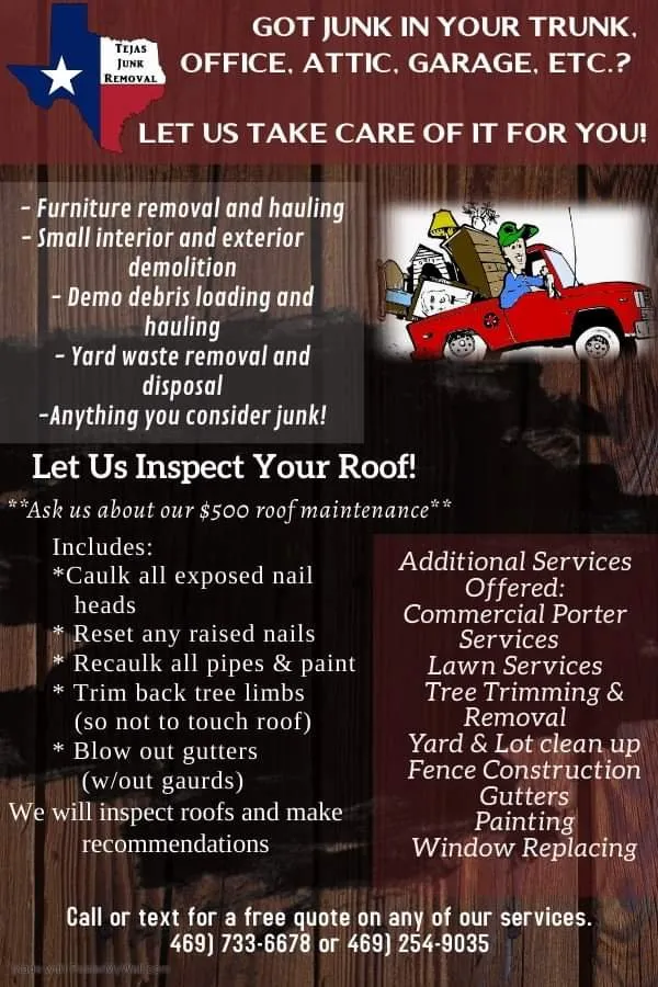 Reliable outdoor landscaping in Wylie, TX - Tejas Junk Removal