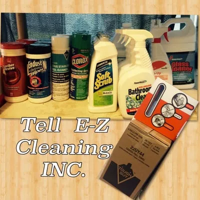 Tell E-Z Cleaning Logo
