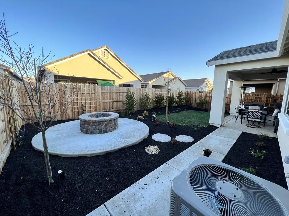 Professional yard cleanup service with custom design across Roseville, CA - Tellez Landscapes