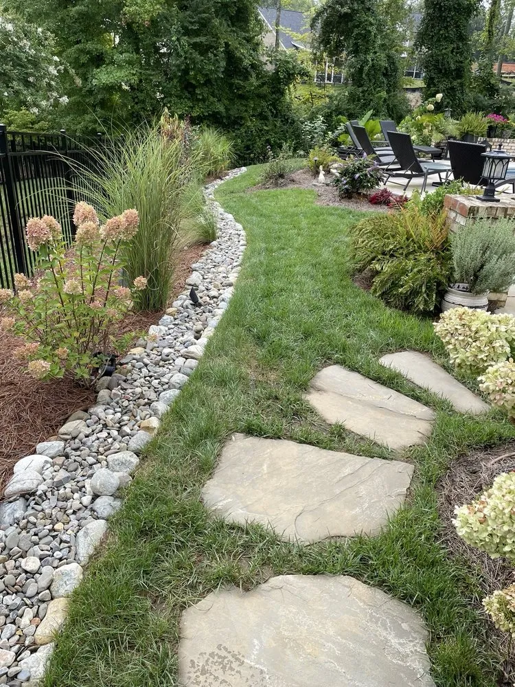 Top-rated landscape installation for residential properties in Winston-Salem, NC by Tellez Landscaping and Lawncare
