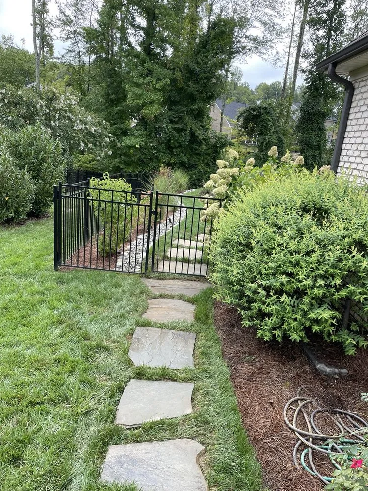 Affordable landscape design for residential properties in Winston-Salem, NC by Tellez Landscaping and Lawncare